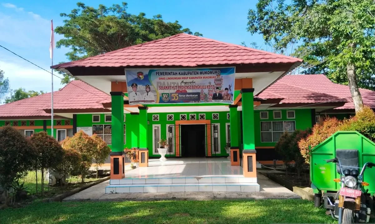 Kantor Dinas Lingkungan Hidup Kabupaten Mukomuko.