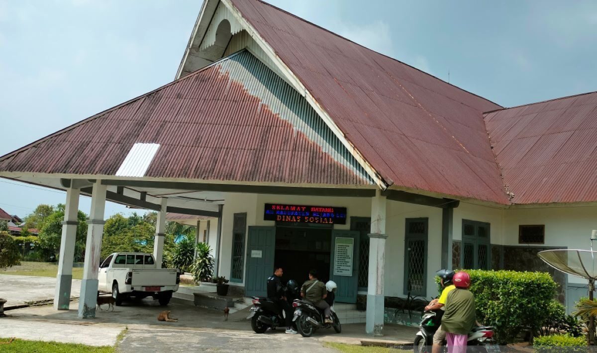 Kantor Dinas Sosial Kabupaten Rejang Lebong. 
