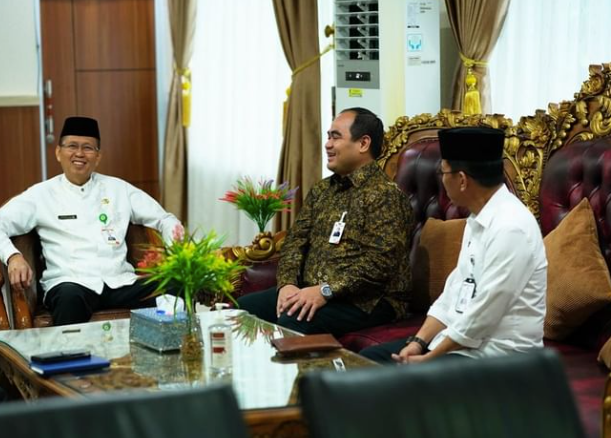 Pemprov Terima Kunjungan Direktur Utama Bank Bengkulu Serta Beri Ucapan Selamat Atas Jabatan Baru