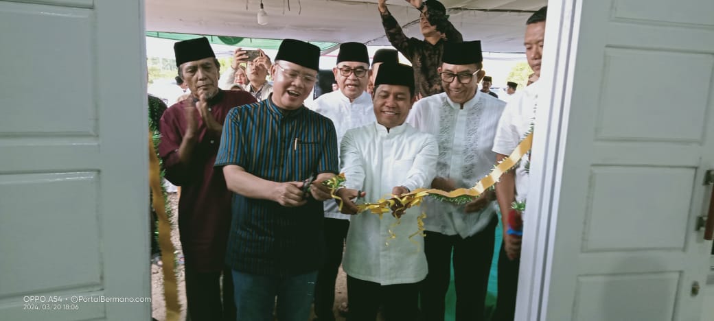 Resmikan KAHMI Lebong, Gubernur Rohidin Dan Bupati Ansori Bahas Sinergi Pembangunan.