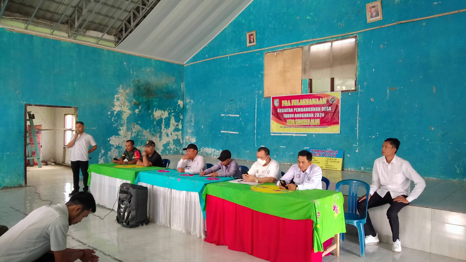 Pemdes Tanjung Alam Akan Bangun Rabat Beton dalam Kegiatan Desa Anggaran Tahun 2024.