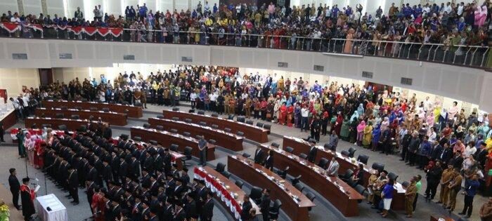 Pelantikan DPRD Seluma.