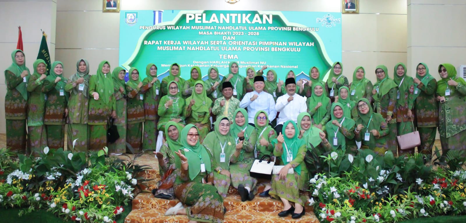 Resmi, dilantik PW Muslimat NU Masa Bakti 2023-2028