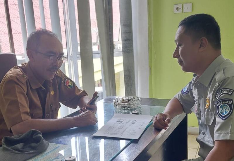 Foto: Upaya Tingkatkan Pendapatan, Jasa Raharja Bengkulu Koordinasi Tunggakan Kendaraan Dinas RSUD Mukomuko