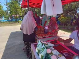Foto: Bazar pangan murah