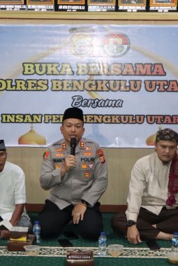 Sinergi Tanpa Batas: Polres Bengkulu Utara Pererat Silaturahmi Bersama Insan Pers Lewat Buka Puasa Bersama
