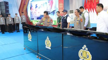 Kapolri Resmikan 57 Jembatan Merah Putih, Permudah Akses Warga