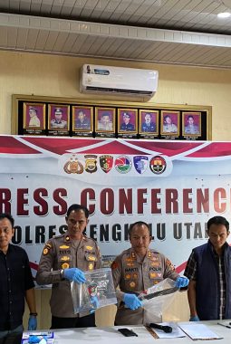 Gerak Cepat, Polres Bengkulu Utara Ringkus Lima Pelaku Pengeroyokan Maut di Pinang Raya