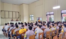 Kapolres Kepahiang Beri Arahan Bintara Penggerak Ketahanan Pangan, Dorong Masyarakat Tanam Jagung