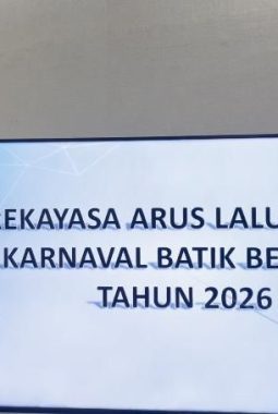 CATAT! Ini Kawasan Jalan yang Ditutup Selama Karnaval Batik Internasional, Mulai Sore Ini Jam 16.00 WIB