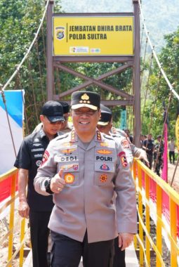 Wakapolri Resmikan Jembatan Perintis “Dhira Brata” Wujud Instruksi Presiden Prabowo