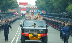 Kapolri Pimpin Apel dan Buka Rakernis Korps Brimob Polri Tahun 2026