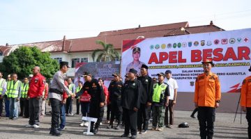 Kapolda Sumsel Pimpin Apel Sabuk Kamtibmas di OKI, Rangkul Berbagai Elemen Masyarakat Jaga Kamtibmas