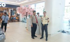 Ditpamobvit Polda Bengkulu Patroli Dialogis di Bengkulu Indah Mall, Himbau Security Tingkatkan Pelayanan dan Keamanan Pengunjung