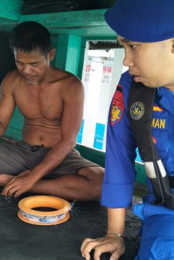 Ditpolairud Polda Bengkulu Patroli Perairan di Pulau Baai, Imbau Nelayan Waspada Cuaca Ekstrem