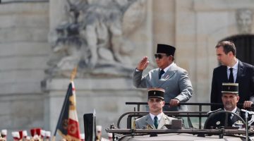 Presiden Prabowo Hadiri Upacara Kenegaraan di Les Invalides Paris