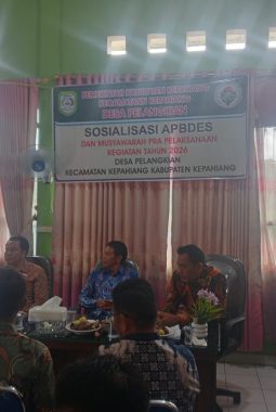 Pemdes Pelangkian Gelar Musyawarah Pra-Pelaksanaan Kegiatan Desa TA 2026