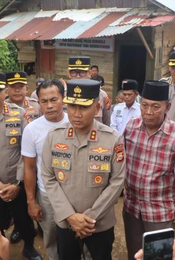 Akhiri Masa Jabatan dengan Bakti, Kapolda Bengkulu Groundbreaking Bedah Rumah ke-77 hingga 80