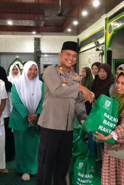 Polsek Selebar Amankan Harlah Fatayat NU ke-76 dan Gelar Bakti Sosial