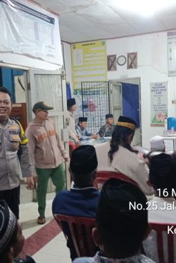 Bhabinkamtibmas Kelurahan Bumiayu Hadiri Musyawarah Pemilihan Penghulu Adat dan Penghulu Syara