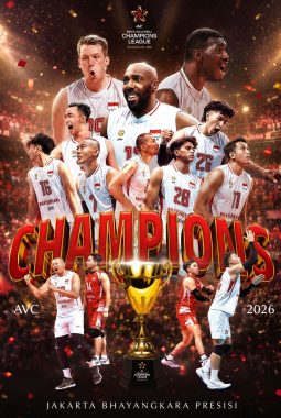 Jakarta Bhayangkara Presisi Juara AVC Men’s Club Championship 2026