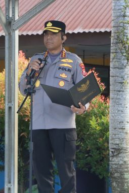 PJU Polda Bengkulu Jadi Pembina Upacara di Sejumlah Sekolah, Sampaikan Pesan Kamtibmas kepada Pelajar