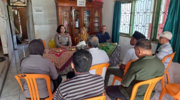 Polsek Ratu Agung Pererat Sinergi dan Silaturahmi dengan Kelurahan Sawah Lebar Baru untuk Ciptakan Situasi Kondusif