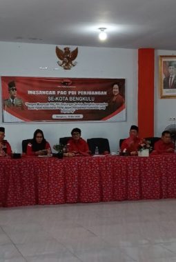 PDI Perjuangan Bengkulu Gelar Musancab PAC, Ir. H. Mian Tekankan Kerja Nyata untuk Rakyat