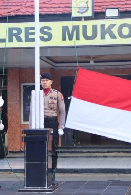 Kapolres Mukomuko Pimpin upacara dalam rangka peringatan hari kebangkitan nasional ke-118 tahun 2026