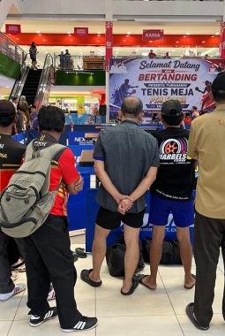 Kapolsek Ratu Samban Hadiri, Monitoring dan Laksanakan Pengamanan Pembukaan Kejuaraan Open Tenis Meja PTM Fortuna 2026