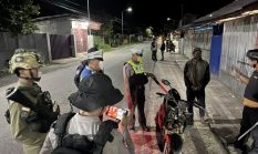 Patroli Gabungan dan Razia Malam di Nabire, Satgas Ops Damai Cartenz 2026 Amankan Senjata Tajam