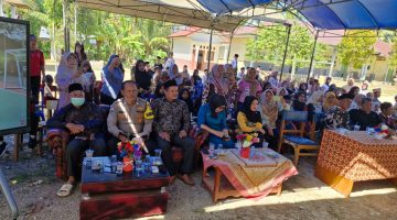Bhabinkamtibmas Hadiri Pelepasan Siswa Kelas VI SDN 115 Kaur