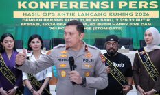 Operasi Antik LK 2026 Berakhir, Polda Riau Bongkar 435 Kasus Narkoba dan 557 Tersangka Diamankan