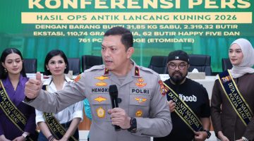 Operasi Antik LK 2026 Berakhir, Polda Riau Bongkar 435 Kasus Narkoba dan 557 Tersangka Diamankan