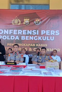 Polda Bengkulu Ungkap 324 Kasus 3C Selama 2026, Kapolda Tekankan Patroli Dialogis