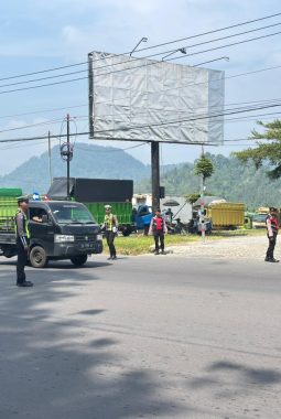 Satlantas Polres Kepahiang Laksanakan Pengaturan dan Pengamanan Pemulangan Jamaah Haji Tahun 2026