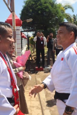 Tradisi Judo Warnai Penyambutan Wakapolda Bengkulu, Simbol Persaudaraan yang Terjalin Sejak Sebelum Berdinas di Polri