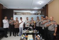 Image: Kapolda Bengkulu Brigjen Pol Yudhi Sulistianto Wahid, S.I.K. melakukan silaturahmi ke Ketua DPRD Provinsi Bengkulu di Kantor DPRD Provinsi Bengkulu///
