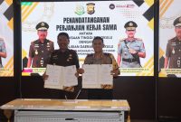 Image: Kapolda Bengkulu Brigjen Pol Yudhi Sulistianto Wahid, S.I.K. melakukan silaturahmi ke Kepala Kejaksaan Tinggi Bengkulu///