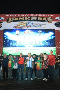 Semarak Hari Bhayangkara ke-80, Polda Bengkulu Gelar Nobar Piala Dunia 2026 Bersama Personel dan Masyarakat