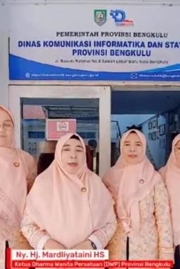 DWP Provinsi Bengkulu Ikuti Sosialisasi E-Reporting untuk Perkuat Pelaporan Program Kerja