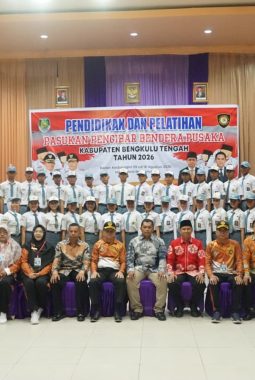 Dalam Rangka HUT) ke-81 2026, Diklat Calon Paskibraka Benteng Resmi Dimulai