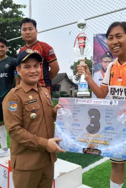 Turnamen Mini Soccer Piala Gubernur 2026 Resmi Ditutup Sekdaprov