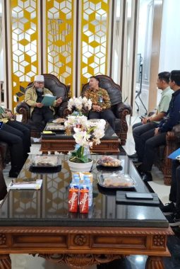 Terima Kunjungan dari PT Taspen, Gubernur Helmi Hasan Dorong Penguatan Layanan Bagi Pensiunan