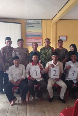 Tiga Calon Kades Air Selimang Resmi Ditetapkan, Supardi Dapat Nomor Urut 2