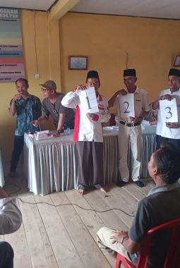 Nomor Urut Calon Kepala Desa Air Selimang Kepahiang Ditetapkan